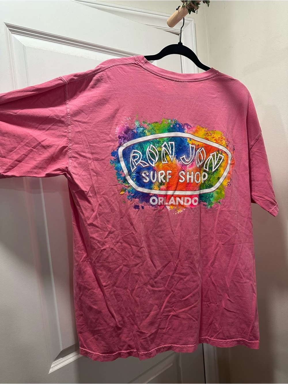 Ron Jon Surf Shop Tie-Dye Rainbow Short Sleeve